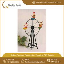 Metal Roller Coaster Home Decorative Figurine