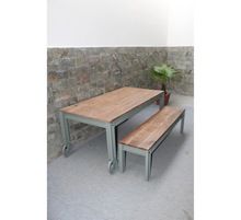 office dinning bench table, canteen  dinning bench table
