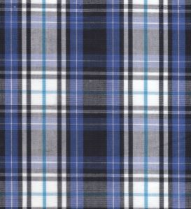 Yarn dyed medium check fabrics