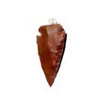 Agate Arrowhead Pendant