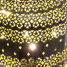 Decoration Black Iron Candle Lantern