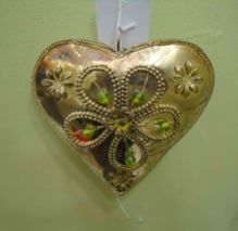 Heart Shape Hanging Christmas