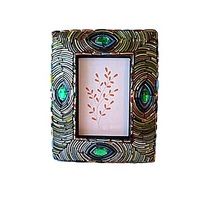 Peacock Glass Bangles Design Photo Frame