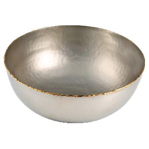 Metal Serving Bowl