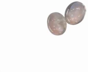Natural Morganite Gemstone Oval Cabs Pair Loose Stone