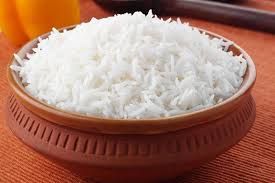 steamed rice