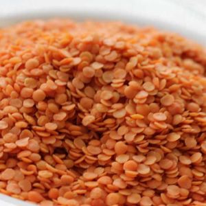 Dried red lentils