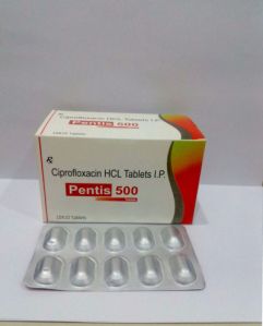 500mg Ciprofloxacin HCL Tablets