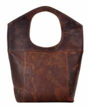 Horse Hunter Grain Leather Shoulder Bag