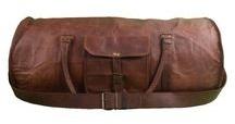 Leather Sports Duffel