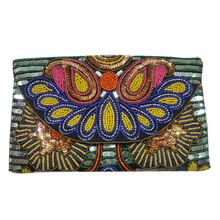 Indian Handmade Multi color Embroidery Handbag