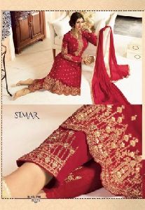 simmer vol.11 Embroidered Slub Cotton Salwar Kameez