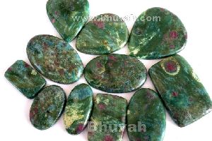 Ruby Fuchsite Stone Cabochon Gemstone