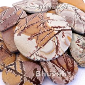 Sonora Dendritic Jasper Cabochon Gemstone