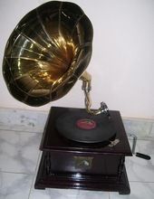 gramophone player