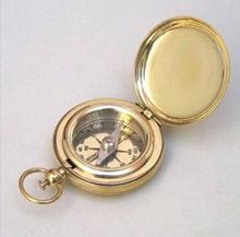 Nautical Brass Brunton Compass