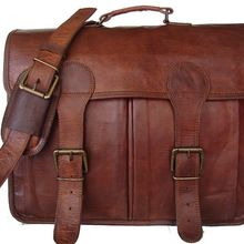 Messenger Bag Brown Satchel