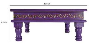Purple End Side Tables