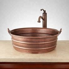Copper Bathroom Sink