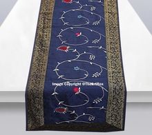 Silk Embroidery Table Runner