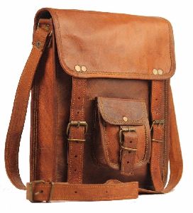 Handmade Leather Messenger Laptop Bags