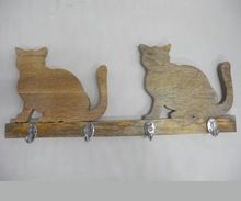 Cat design metal hook