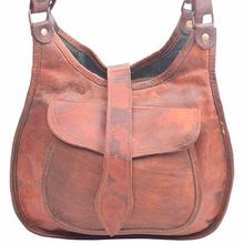 Handmade Vintage Real Leather Shoulder Messenger Bag