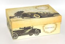 Custom Vintage style luxury decorative cardboard drawer packaging gift box