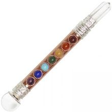 Metal seven Chakra Healing Stick