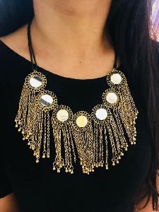 Afghan Mirror Necklace