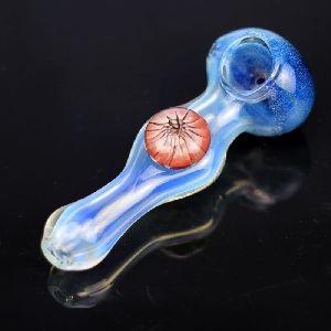 DOUBLE BLOWN INSIDE OUT GLASS PIPE