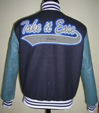 Leather Varsity Jacket