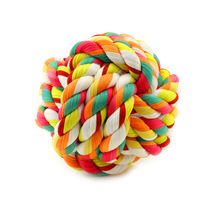 Colorful Cotton Dog Toy Ball