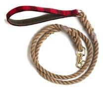 Dog Leashes with Leather Handle