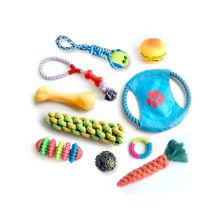 Squeaky Ball Chew Rope Toy for Puppy