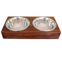 Stainless Steel Designer Pet Bowl