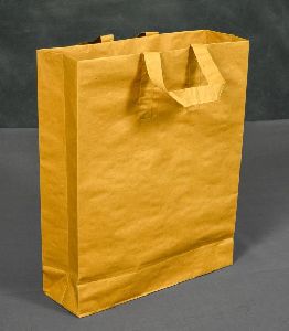 Kraft Paper Shopping Bag with Paper Handle