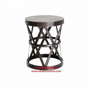 Dark Bronze Stool