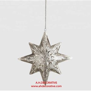 Metal Star Hanging lantern