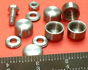 Stainless Steel Bolt Caps