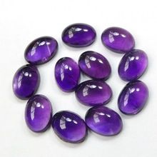 Amethyst Oval Smooth Cabochon