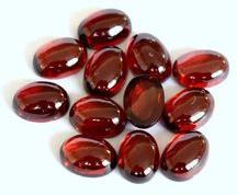 Red Garnet Oval Smooth Cabochon