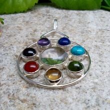 Gemstone Chakra Pendant