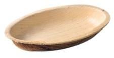 11 x 7 Inches Areca Leaf Oval Tray