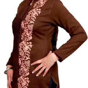 Long Printed Womens Kurti