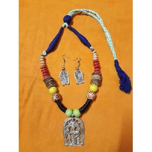 Handmade DOKRA Necklace set