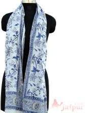 Cotton Hand Block Print Sarong Stole Scarf Beach Pareo Dupatta