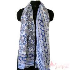 Womens Long Soft Wrap Cotton Scarves