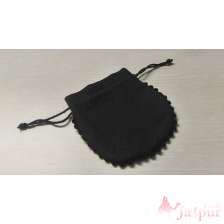 Free Shipping Black Jewelry Pouches Custom Logo Bags