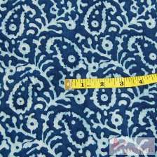 Handmade Paisley Block Printed Natural Cotton Dress Fabric-Craft Jaipur